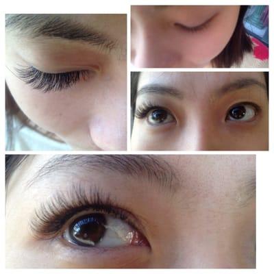 Russian volume eyelash extention 3d