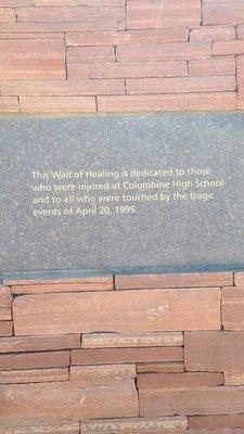 "Wall of Healing" - quotes from students, parents, first responders, & the community.  06-26-2023