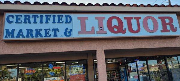 Certified Market And Liquor