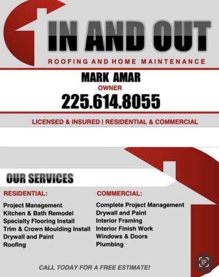 In & Out Home Maintenance