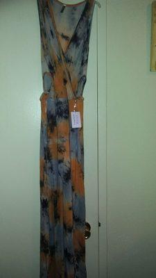 Maxi dress with high splits 34.99