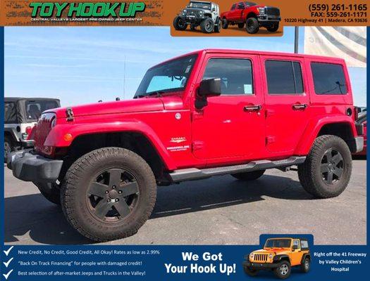 2012 Jeep Wrangler Unlimited 4x4 Sahara 4dr SUV