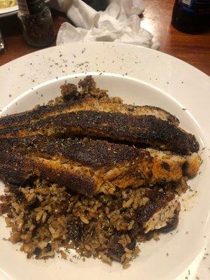 Blackened catfish