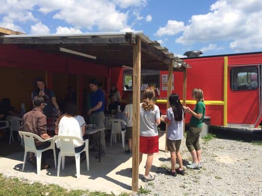 You may not be a food truck person but this is worth a shot. Discovered it a week ago with son #2, have been here 3 times since.