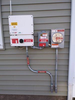 Solar Edge Inverter and Monitor