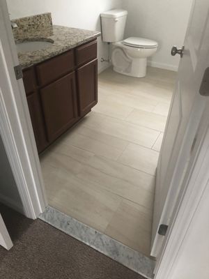 Master bathroom