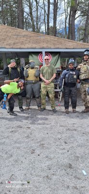 My paintball magfed team