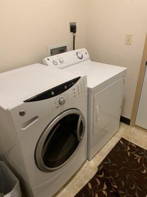 Washer and dryer