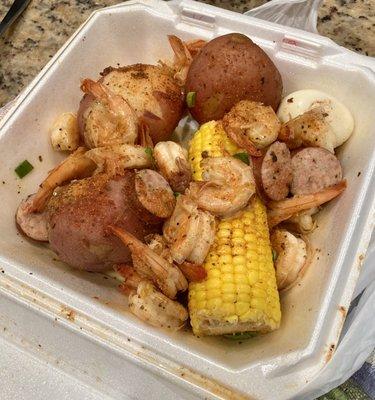 Shrimp Boil plate