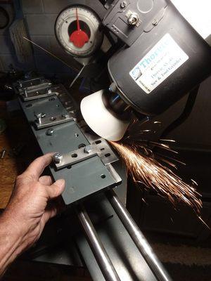 Planer blade sharpening