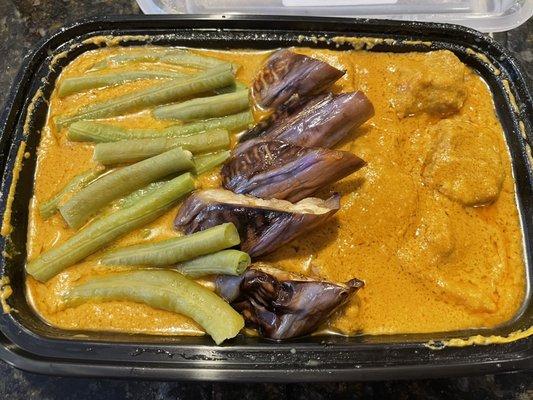 7/17 - kare kare delectable- the beef was so tender and the eggplant and beans were fresh and cooked properly