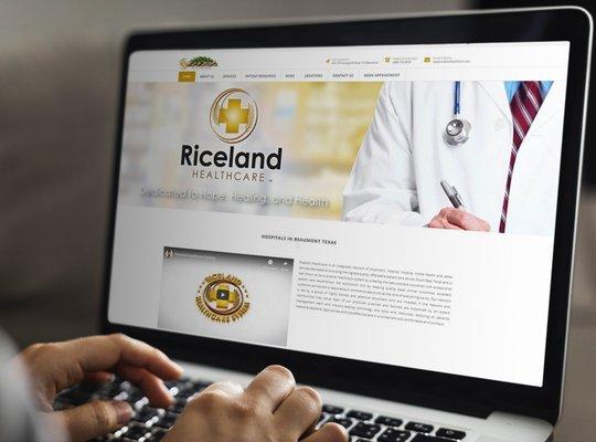 Web Development Project: Riceland Healthcare