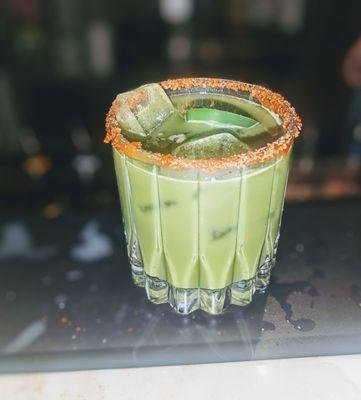 Spicy Matcha Margarita