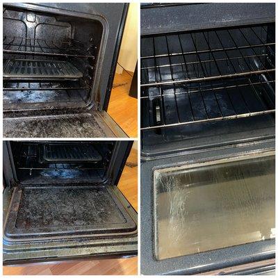 Oven super extra dirty.