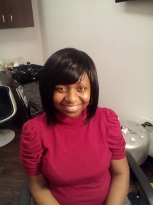 Full sew in weave with closure