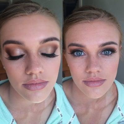 Prom makeup April 2016