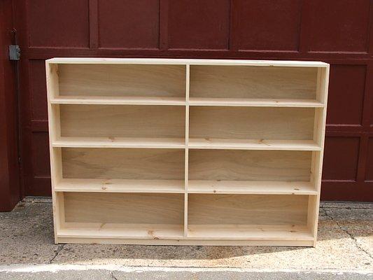 Sample custom 
 bookcase