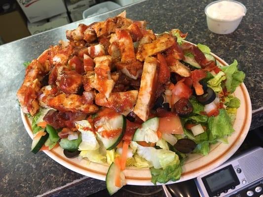 Buffalo chicken salad