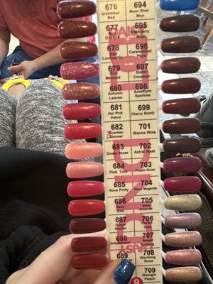 nail color options