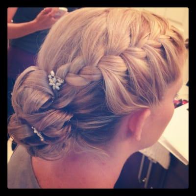 Wedding updo