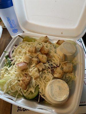 Large Garden Salad with cheese