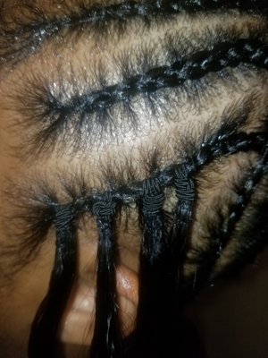 Protective human hair