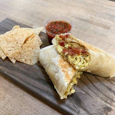 "The New Castle" Breakfast Burrito