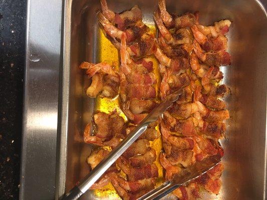 Bacon shrimp