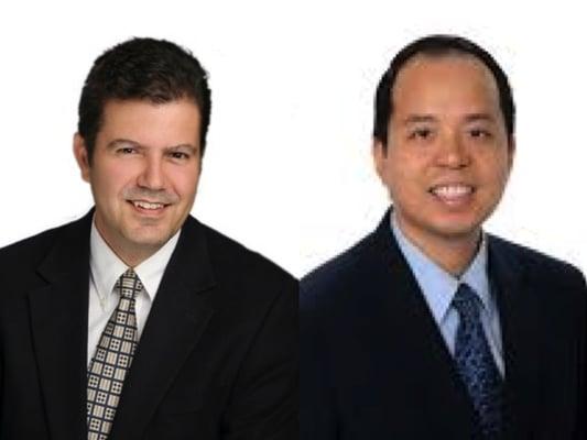 Dr. Majed Chane and Dr. Tung Nguyen