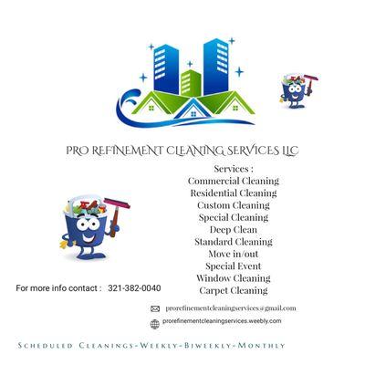 Pro Refinement Cleaning Services