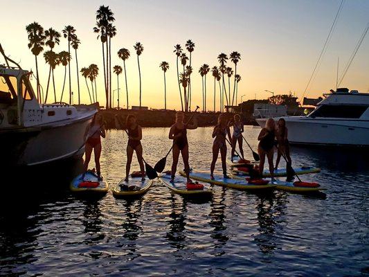 Sunset SUP!