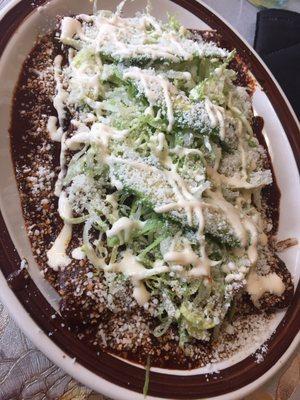 Verde enchiladas