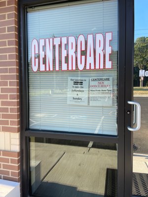 Centercare Urgent Care