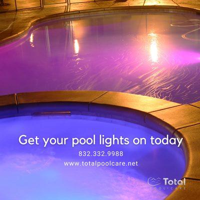 Pool light repair and installation