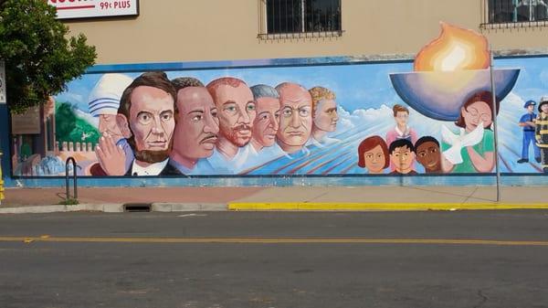 Beautiful mural.  More towns need murals