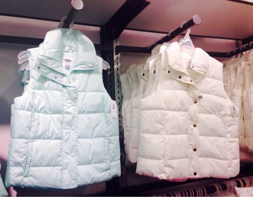 Puffy Vests - 30 per off!