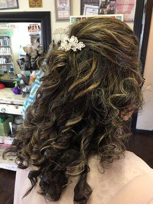 Special occasion styles and updos