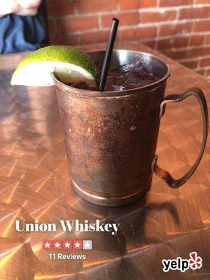 Blackberry Moscow Mule.