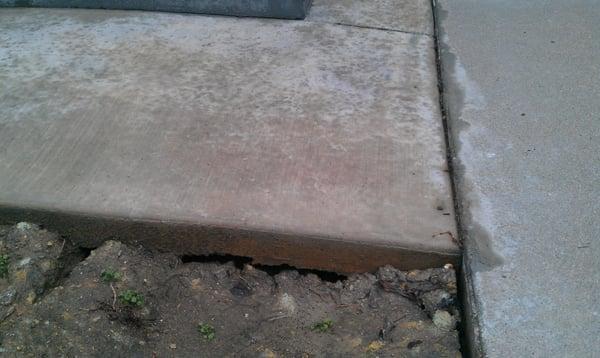 After North Star Property Management (More of the foundation work incorrectly preformed)