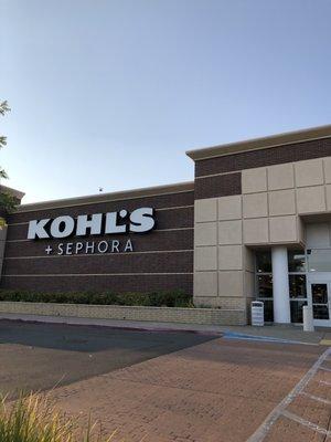 This Kohls now has a Sephora.