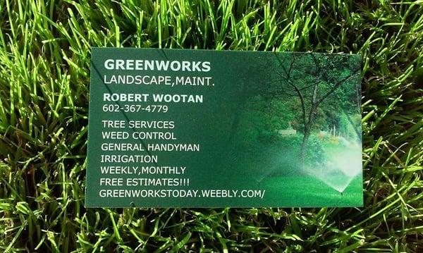 Greenworks Landscaping and Maintenance