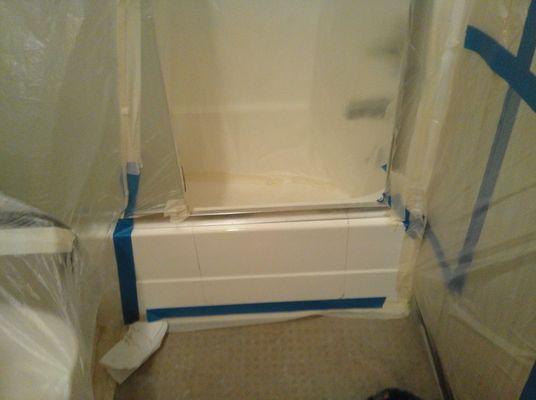 Prior to tub conversion