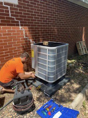 BOSCH 18 SEER HEAT PUMP INSTALLATION