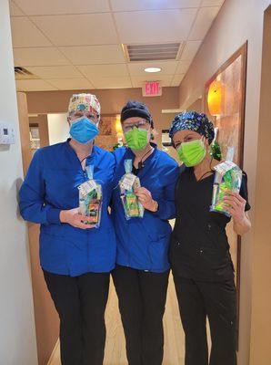 Celebrating Dental Assistants Week! Thank you Sarah, Jenn & Christina for all you do!