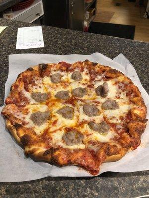 Italian Sausage and Pepperoni , I'm drooling...