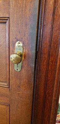 Old mortise lock conversion to new style Baldwin!