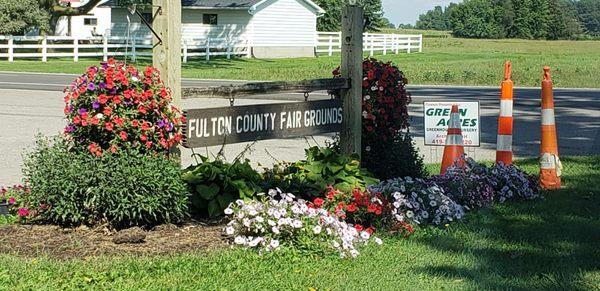 Having a great time at the Fulton County Fair!