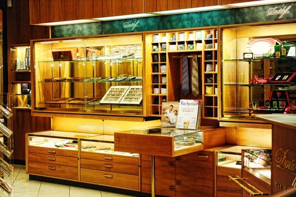 Along with a wide selection of cigars we offer a great deal on Men's accessories.