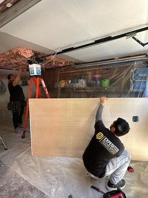 Drywall installation