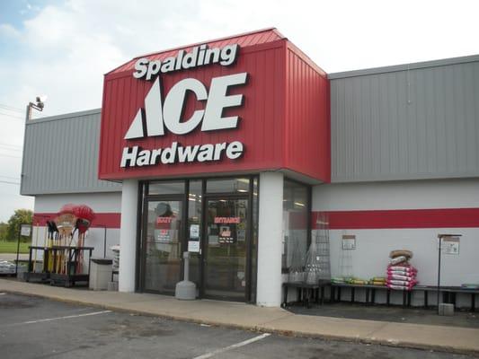 Spalding Ace Hardware store front